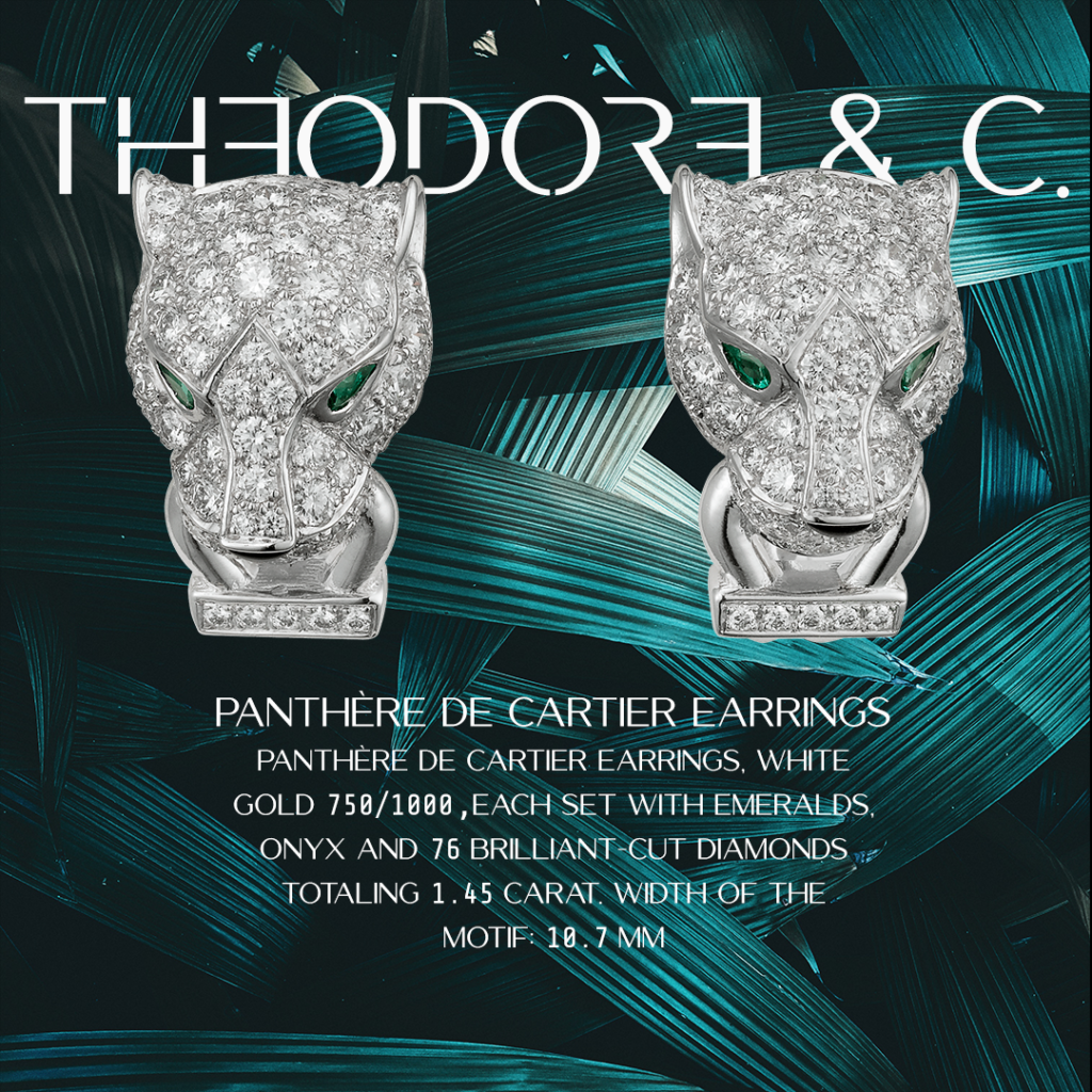 panthere de cartier earrings